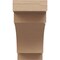 Ekena Millwork 3"W x 6"D x 6"H Classic Mediterranean Rough Cedar Woodgrain TimberThane Corbel, Primed Tan CORUR03X06X06MEDRCPR - alternate 4